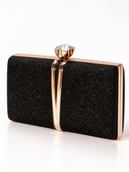 Alessia Crystal Frame Clutch