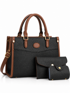 Amara Three-Piece Structured Bag Set