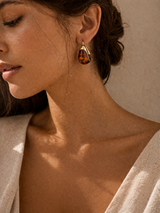 Amber Drop Earrings – Briset London