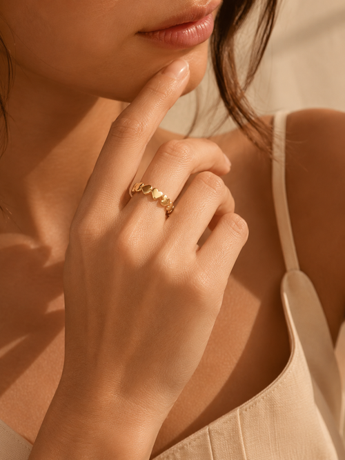 Amora Heart Ring