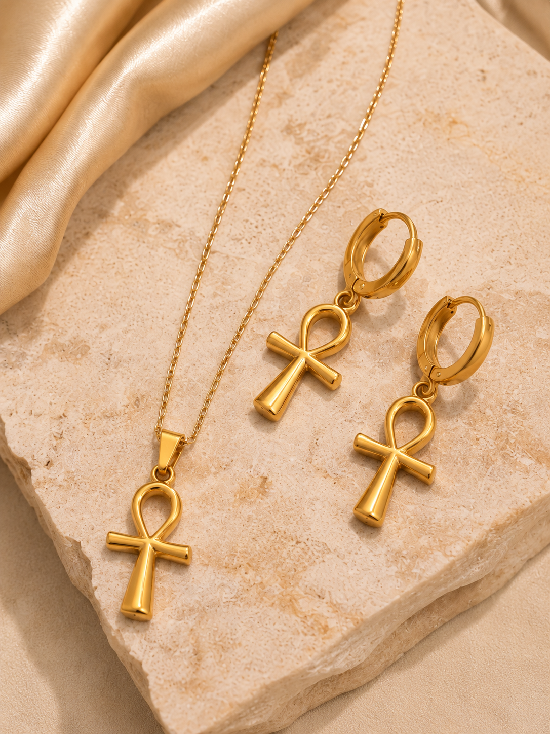 Ankh Elegance Jewellery Set
