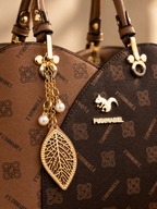 Aurelia Signature Structured Handbag