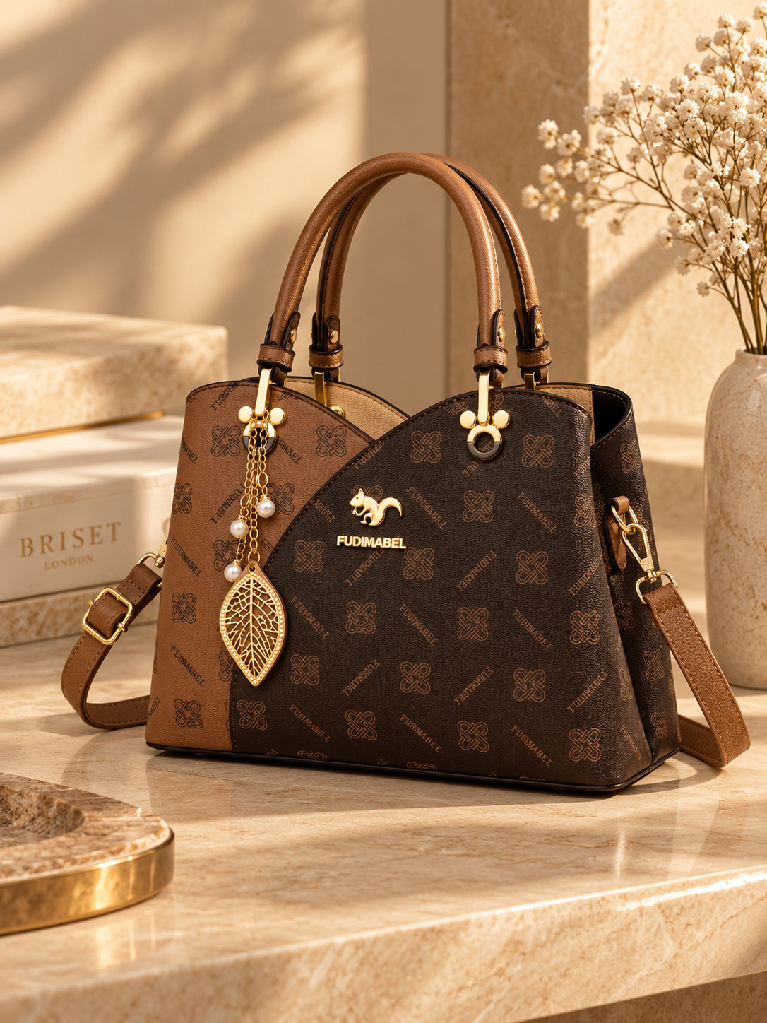 Aurelia Signature Structured Handbag