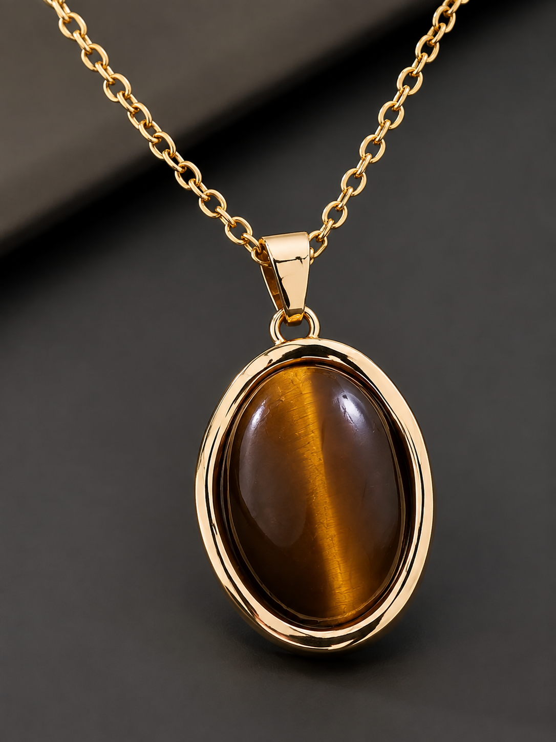 Aurelia Tiger's Eye Jewellery Set