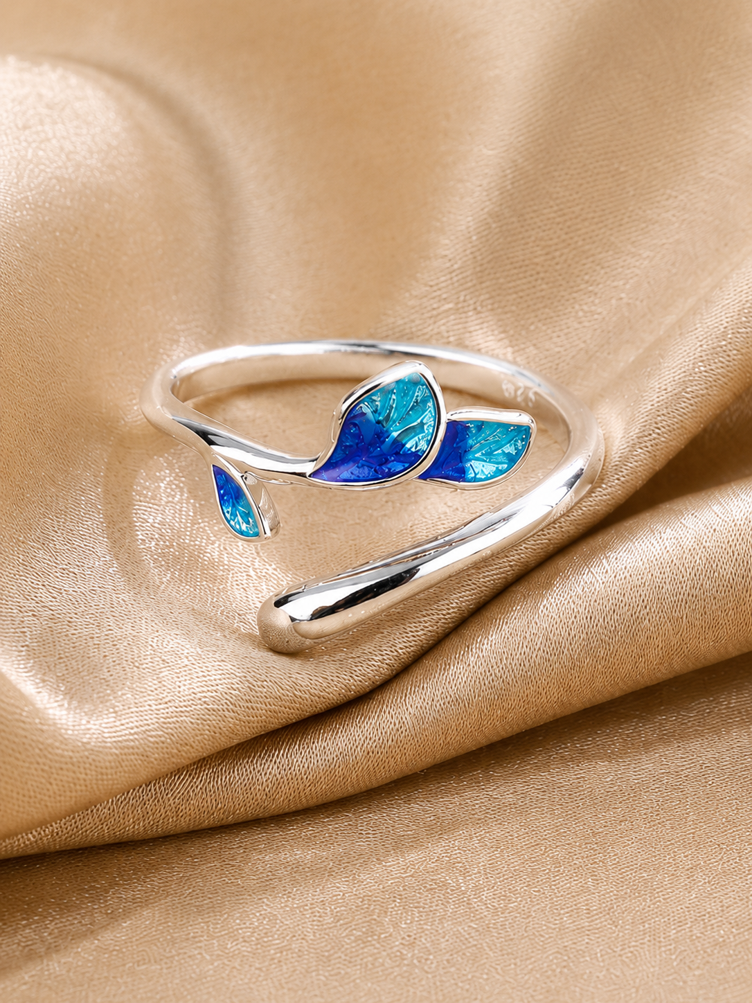 Azure Bloom Ring