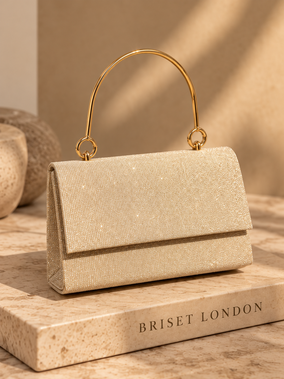 Bianca Sparkle Top Handle Handbag