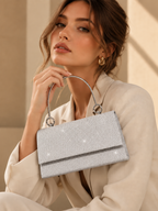 Bianca Sparkle Top Handle Handbag
