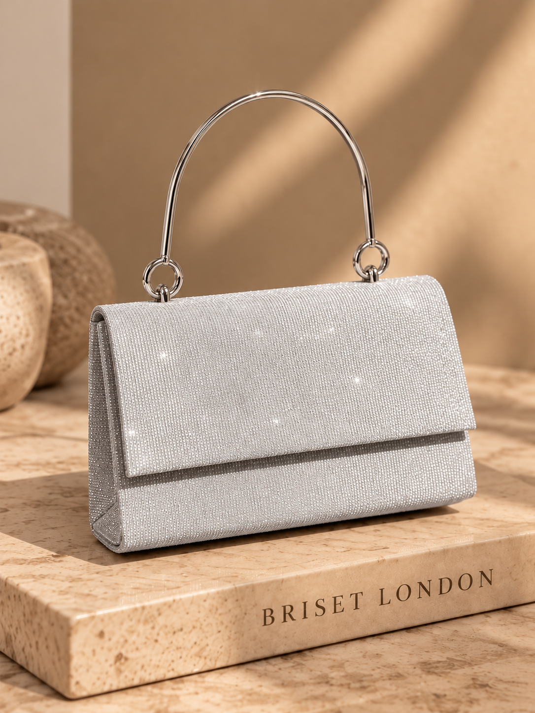 Bianca Sparkle Top Handle Handbag