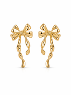 Bow Drop Earrings – Briset London