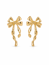 Bow Drop Earrings – Briset London