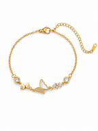 Butterfly Pearl Bracelet