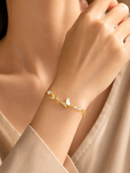 Butterfly Pearl Bracelet