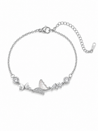 Butterfly Pearl Bracelet