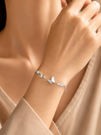 Butterfly Pearl Bracelet