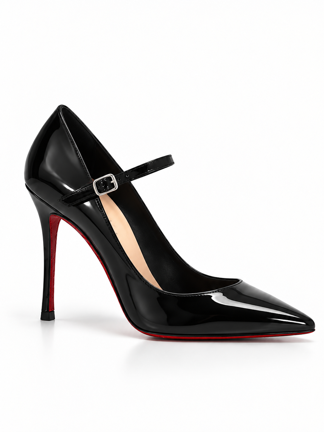 Celeste Pointed Toe Strap Heels