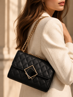 Celeste Quilted Chain Shoulder Bag