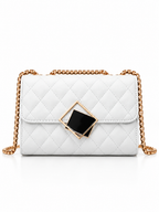 Celeste Quilted Chain Shoulder Bag
