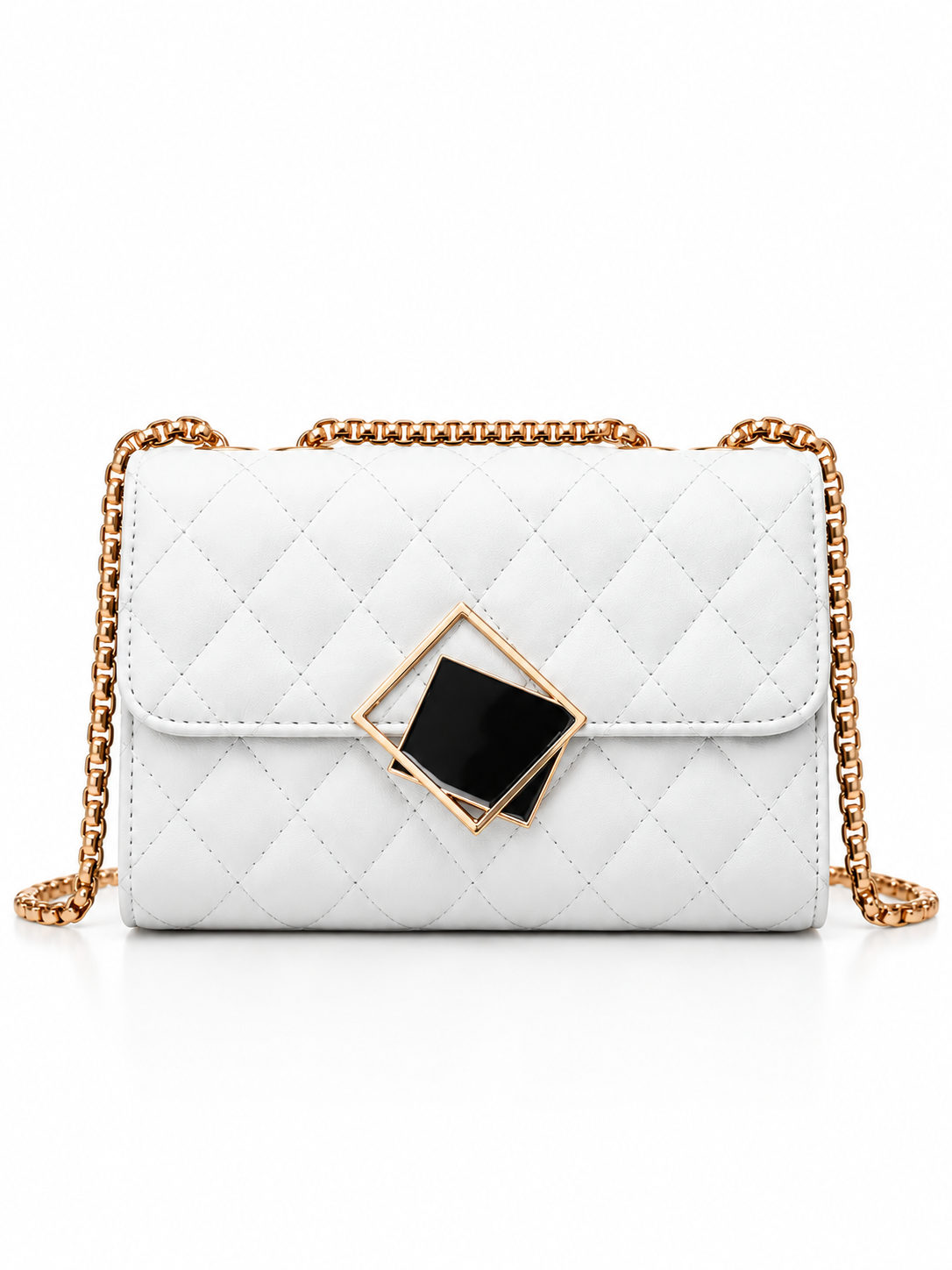 Celeste Quilted Chain Shoulder Bag
