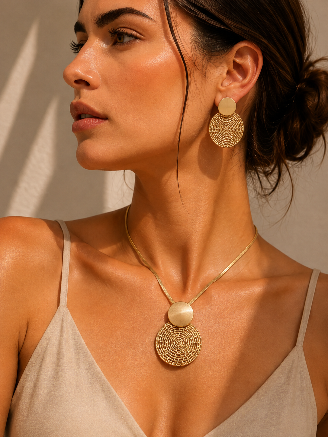Celeste Textured Jewellery Set