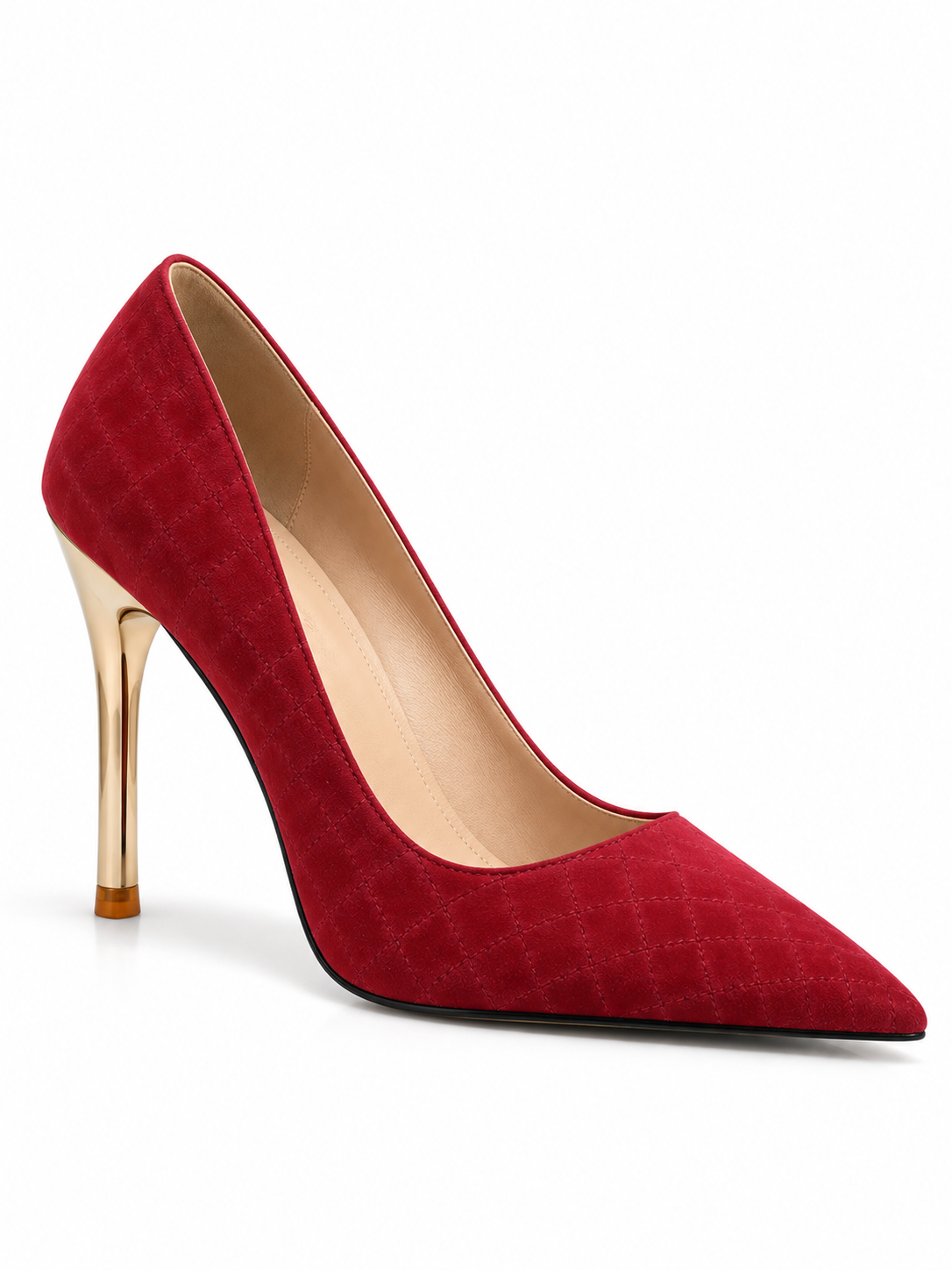 Clara Quilted Pointed Heels