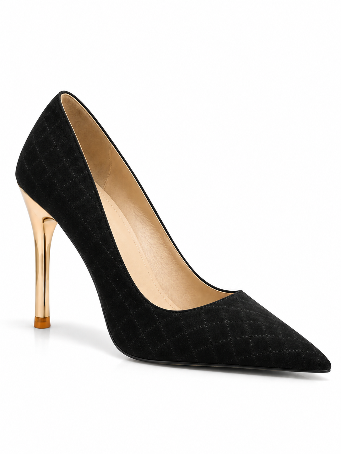 Clara Quilted Pointed Heels