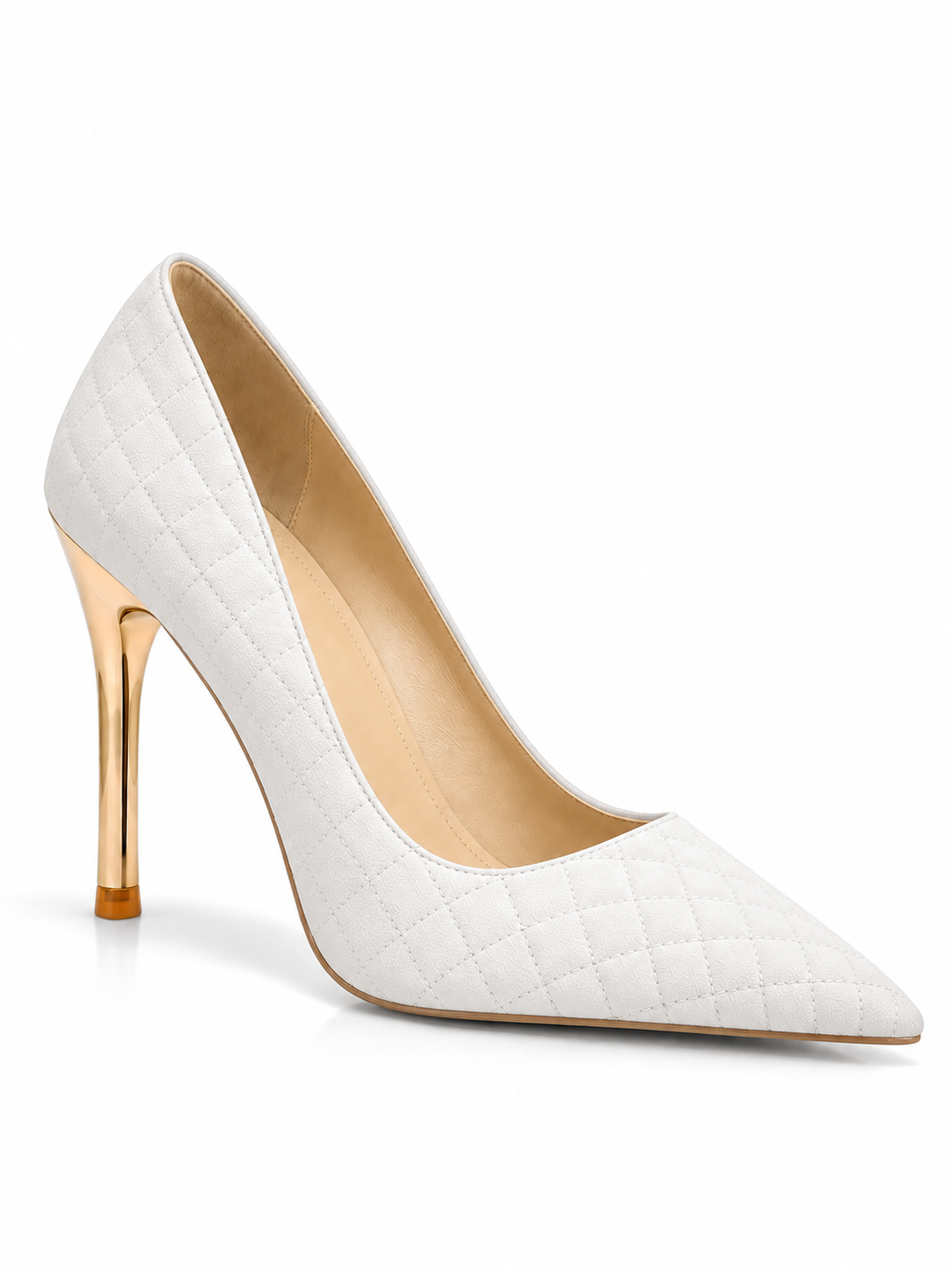 Clara Quilted Pointed Heels