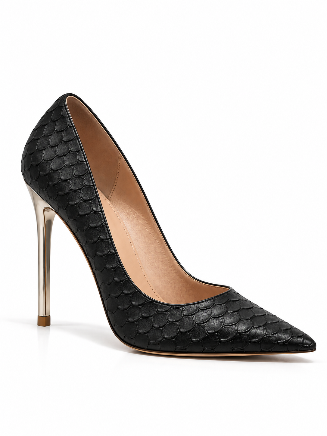 Colette Textured Pointed Heels
