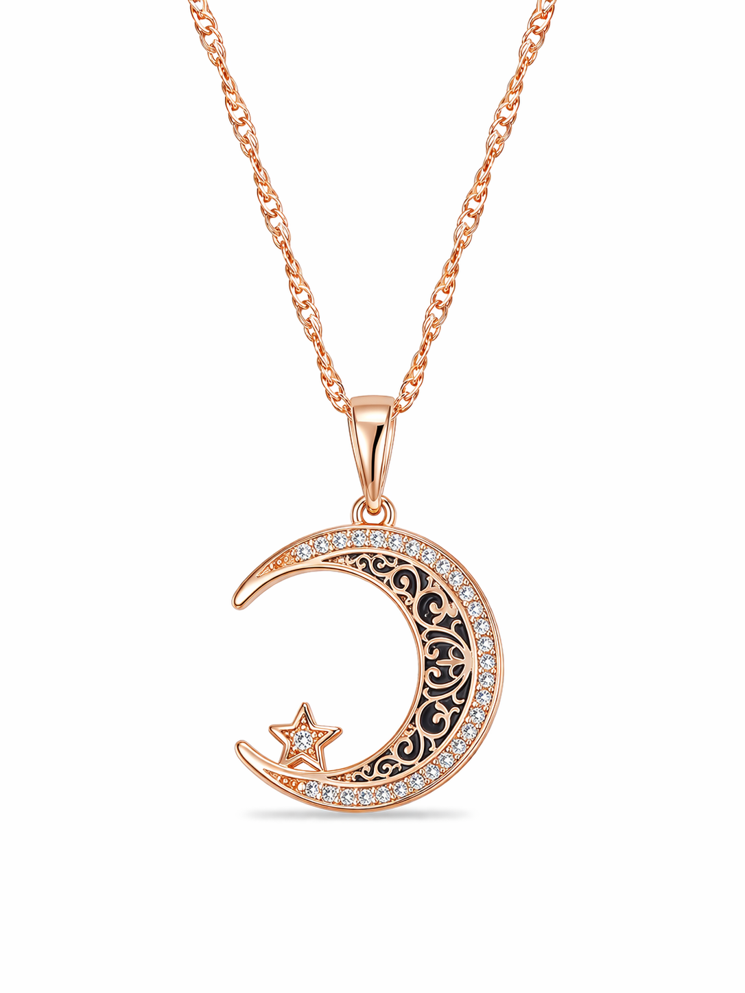 Crescent Star Necklace – Briset London