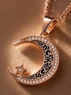 Crescent Star Necklace – Briset London