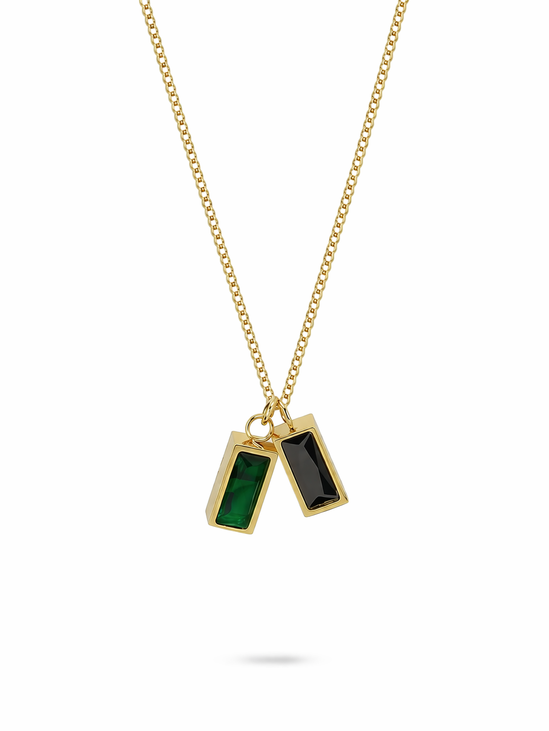 Dual Gem Pendant Necklace – Briset London
