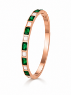 Emerald Mosaic Bangle