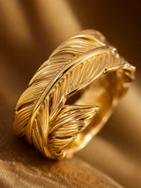 Feather Wrap Ring – Briset London