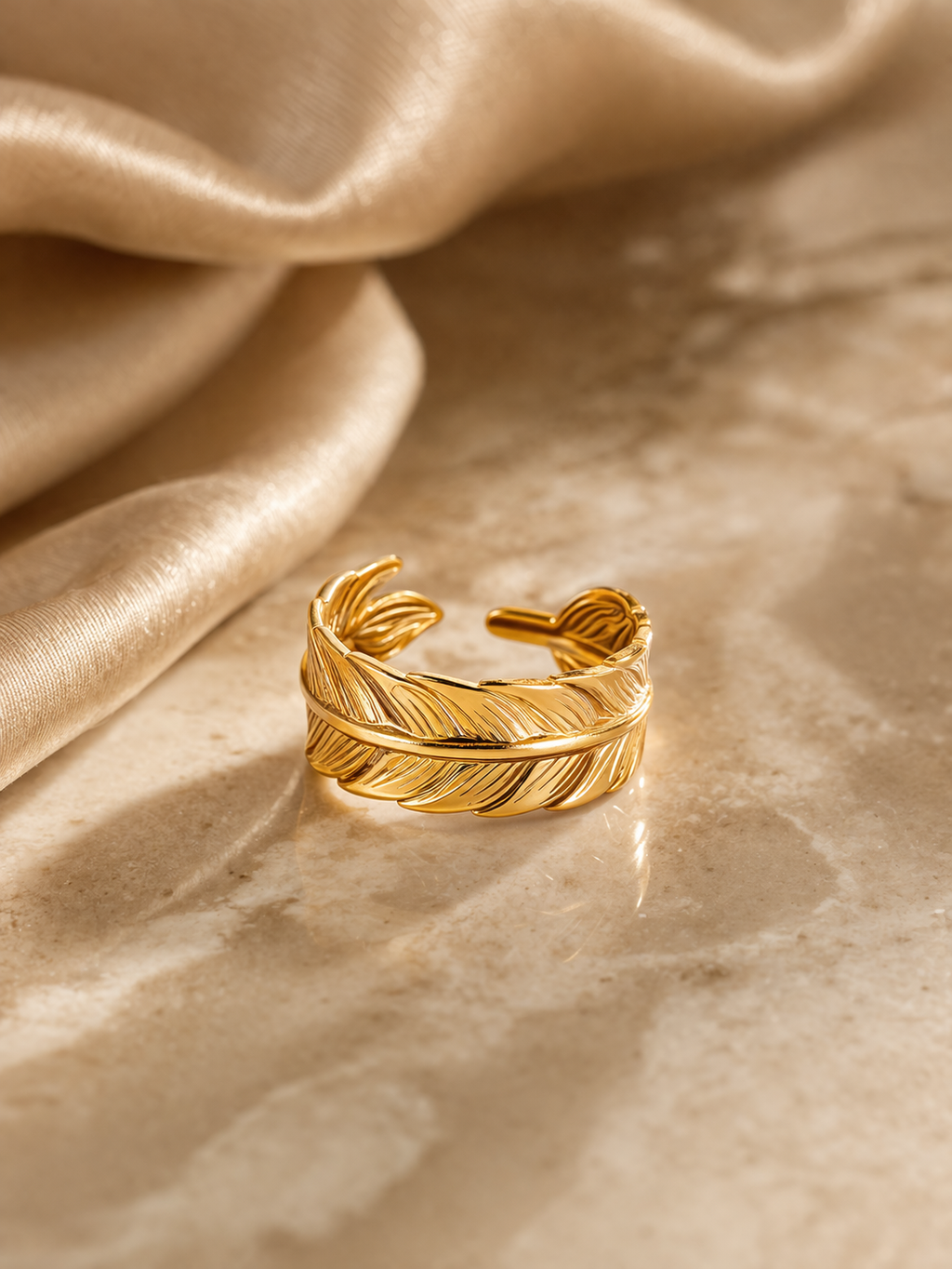 Feather Wrap Ring – Briset London