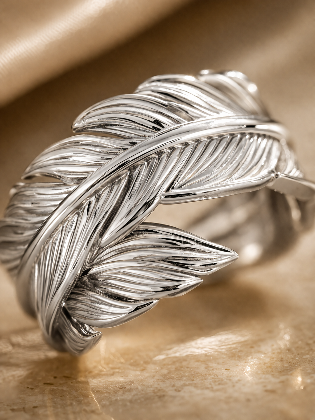Feather Wrap Ring – Briset London