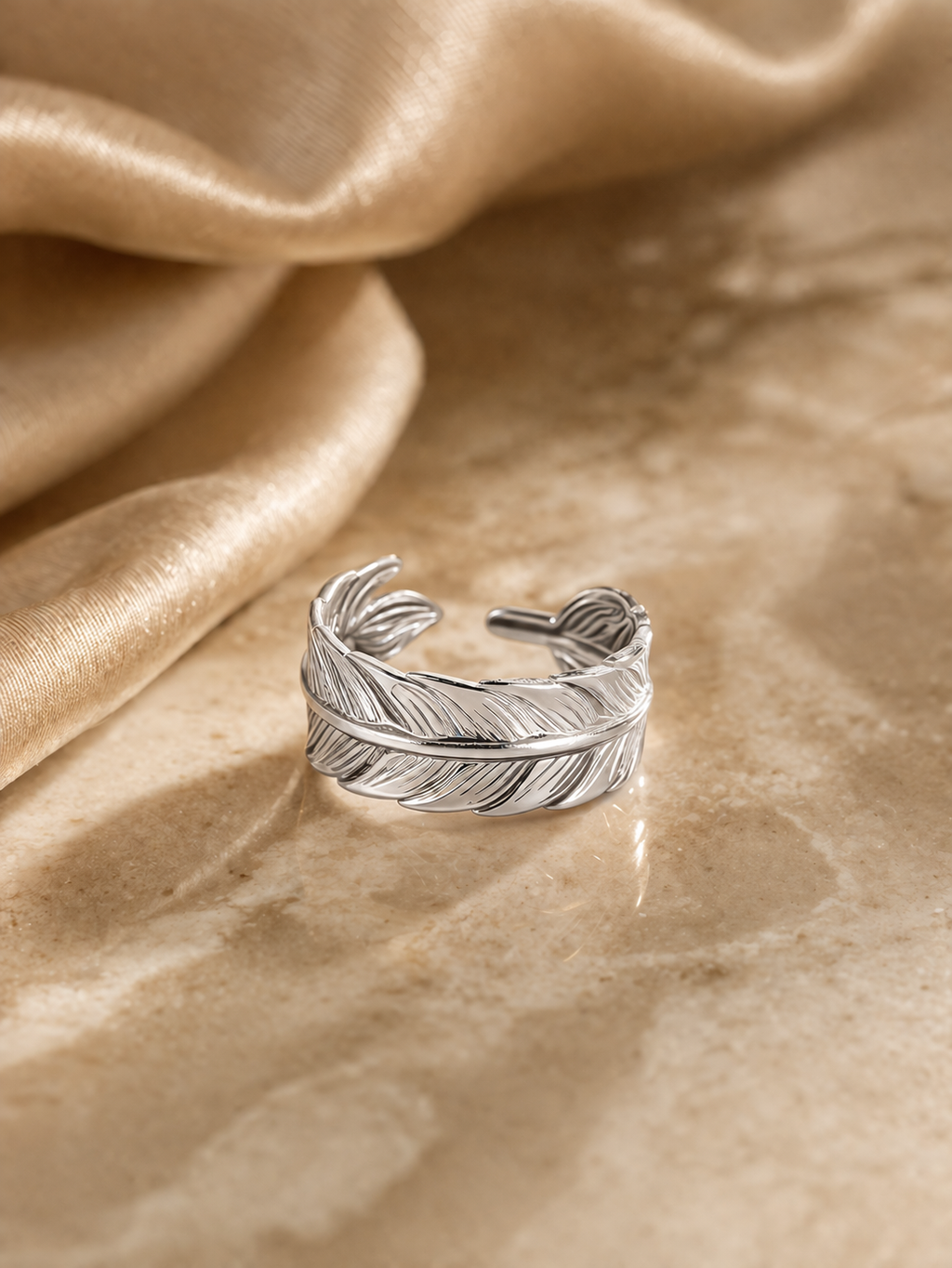 Feather Wrap Ring – Briset London