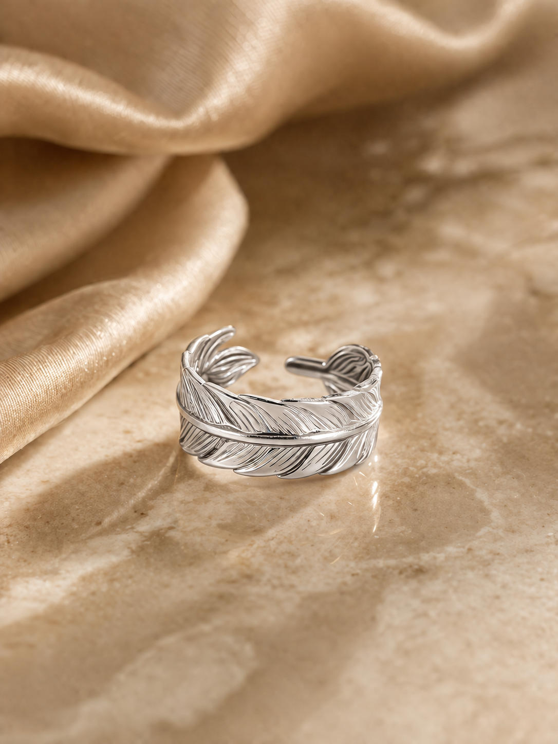 Feather Wrap Ring – Briset London