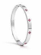 Fleur Clover Bangle