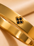 Fleur Clover Bangle
