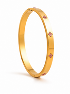 Fleur Clover Bangle