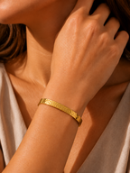 Hammered Cuff Bangle