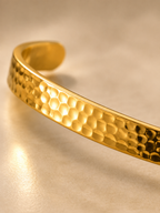 Hammered Cuff Bangle