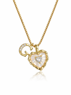 Initial Heart Necklace – Briset London