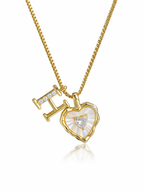 Initial Heart Necklace – Briset London