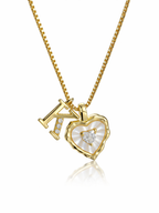 Initial Heart Necklace – Briset London