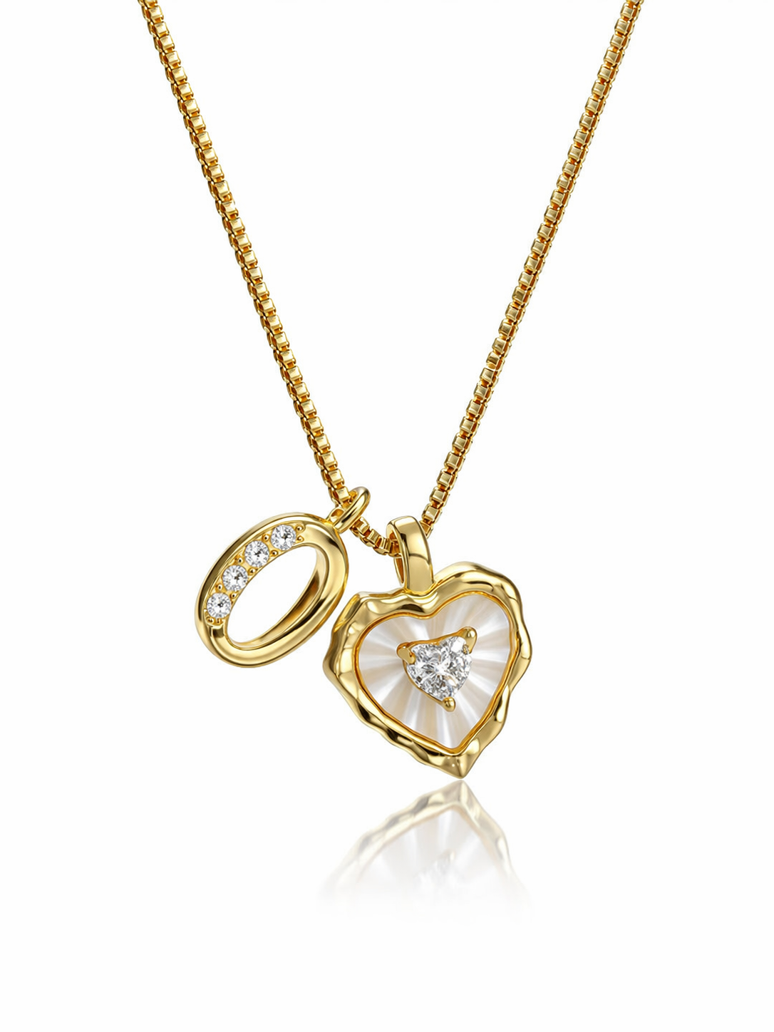 Initial Heart Necklace – Briset London