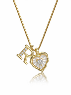 Initial Heart Necklace – Briset London
