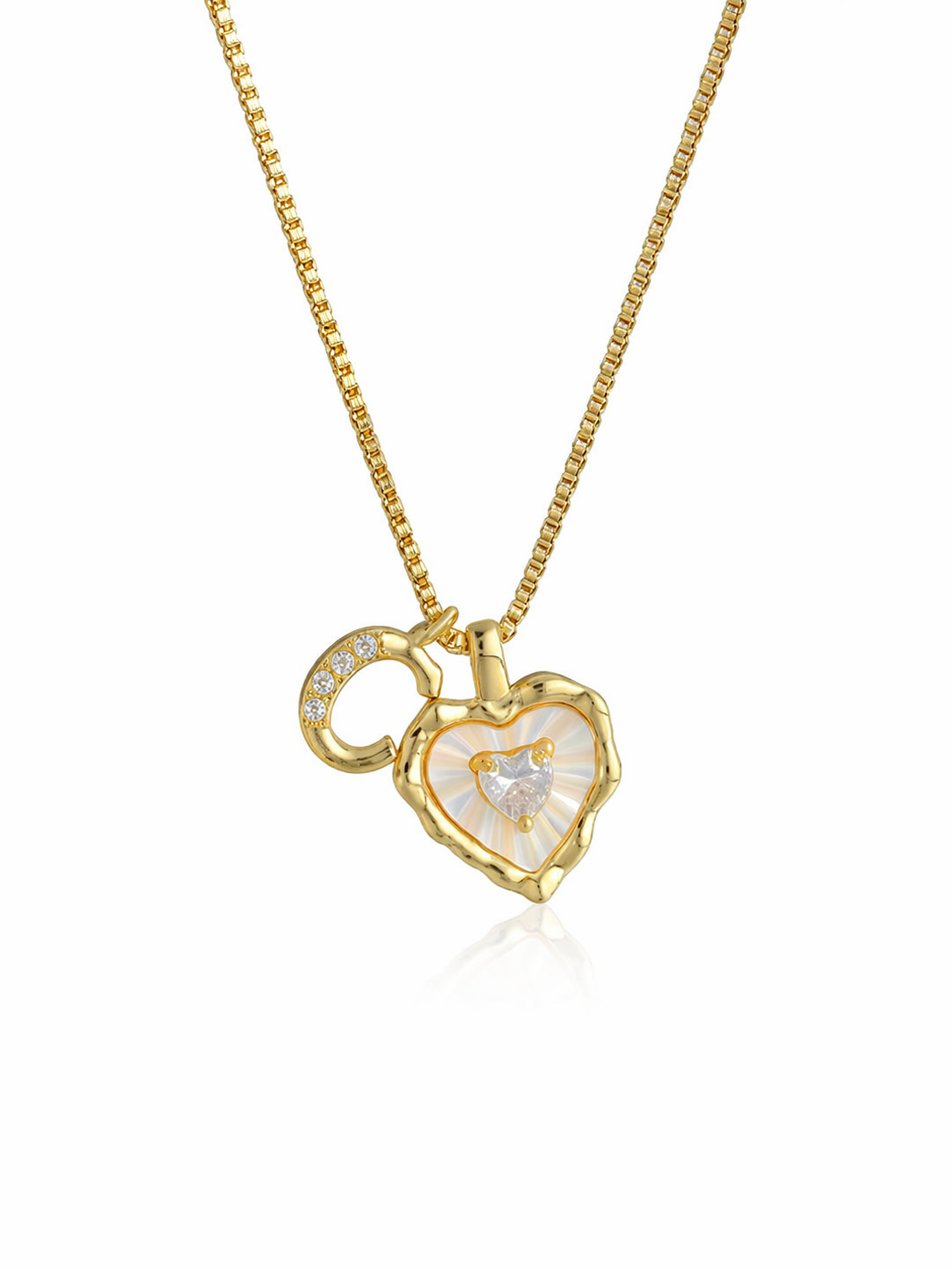 Initial Heart Necklace – Briset London