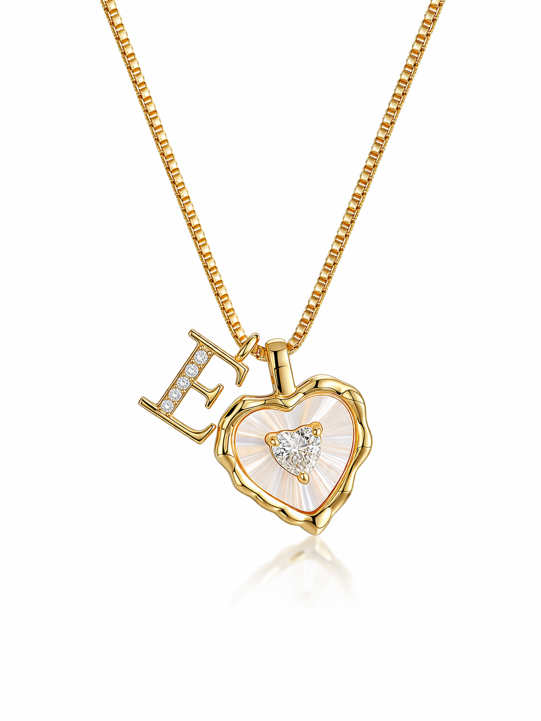 Initial Heart Necklace – Briset London