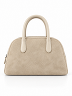 Isabella Suede Shoulder Handbag