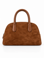 Isabella Suede Shoulder Handbag